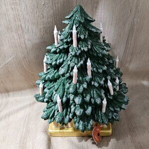New 2025 John Derian Target Lighted 13" Christmas Tree w/ Candles Blow Mold